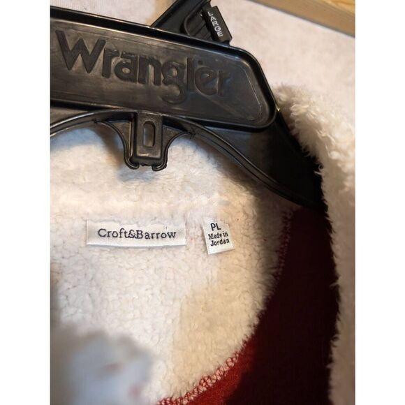 Croft & Barrow soft fleece full zip vest petite large - Picture 5 of 5